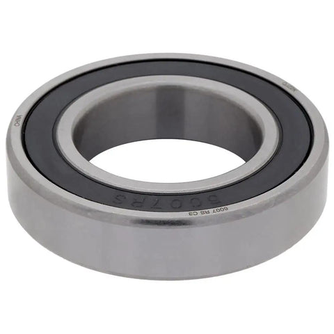 10 Pack Deep Groove Radial Ball Bearings 6007-2RS With Double Rubber Seals, 1.378 In ID, 2.441 In OD, 0.551 In Width, C3 Clearance