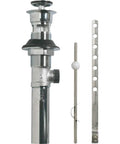 Heavy Duty Polished Chrome Lavatory Sink Drain, Rock Solid Metal Build, Premier Drain Assembly, Easy Install, Genuine Parts