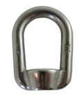 Heavy Duty Marine Grade Stainless Steel 316 Type 804 US Shape Lifting Eye Nut 1 Quarter Inch UNC Not For Overhead Lifting Rugged Beefy USA Style Thread Pitch 20