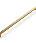 Solid Core Cabinet Pulls In Champagne Bronze, 12 Inch Center, Heavy Duty Luxury Hardware For Cabinets, Doors, And Dresser Drawers