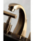 Concord Mini Widespread Lavatory Faucet Polished Chrome Finish With Solid Brass Construction And Drip Free Ceramic Cartridge