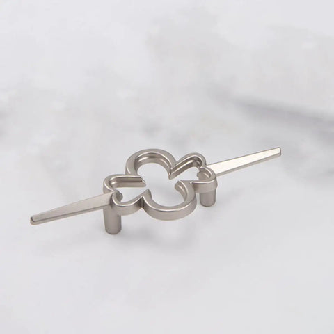 Brushed Copper Cabinet Pull Handle For Kitchen And Wardrobe, Drawer Knob, Furniture Hardware Replacement, Matte Nickel Finish, Small Size