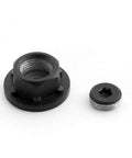 10 Pcs Aluminum Hex Cap Nuts And 10 Hex Cap Nut Plugs One And One Half Inch Decorative Covers For Pergolas Decks Pavilions And Outdoor Wood Structures Powder Coated Aluminum Hardware
