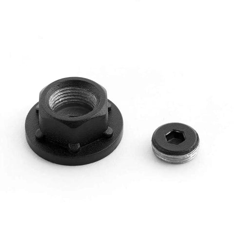 10 Pcs Aluminum Hex Cap Nuts And 10 Hex Cap Nut Plugs One And One Half Inch Decorative Covers For Pergolas Decks Pavilions And Outdoor Wood Structures Powder Coated Aluminum Hardware