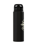 Black Storage Woes Take A Backseat No Cap With This Dual Wall Stainless Steel Insulated Water Bottle That Keeps Drinks Hot Or Cold