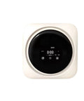 Compact 2 In 1 Washer Dryer Combo, 3.5L Mini Washing Machine With Lcd Touch Panel, top view of control panel.