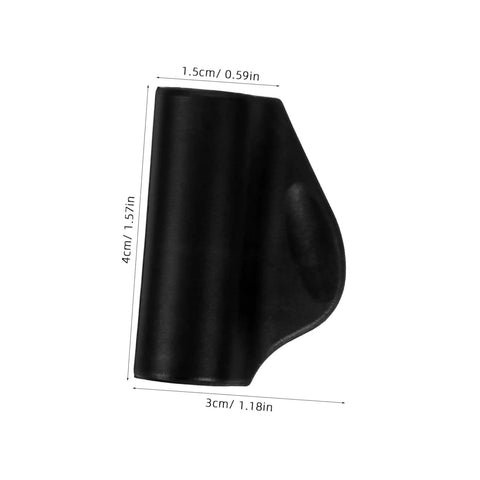 Steam Wand Heat Shield Sleeve For Espresso Machines Insulated Pipe Cover Replacement Kit on white background, dimensions shown.