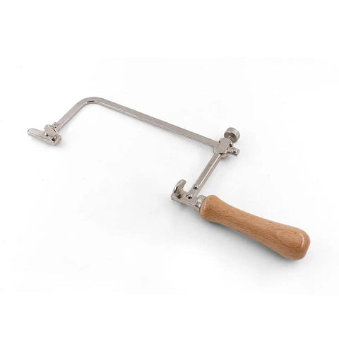 Beefy Steel Frame Coping Saw For Wood Metal Ceramic Projects Heavy Duty Hand Cutting Tool For Woodworking Metalworking