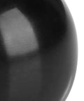 Close-up of a polished Bakelite ball knob from M8 Female Thread Ball Knob Set 5 Pack 32mm Diameter Polished Bakelite Round Machine Knobs.