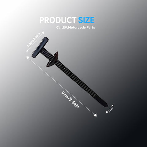 2026 Upgraded Heavy Duty Self Locking Nylon Cable Ties With UV Protection For Car Repair Home And Cable Management 100 Pack
