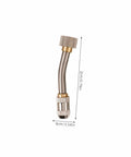 Portable High Temperature Steam Cleaning Tool With All In One Multi Functional High Pressure Hose Nozzle brass adapter