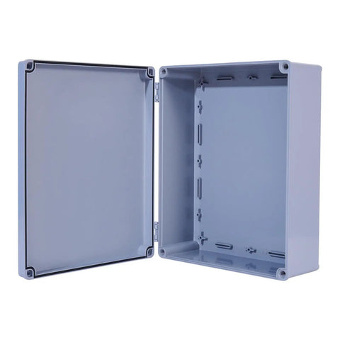 Outdoor Ready 12 By 10 By 4 Inches IP65 ABS Plastic Dustproof Waterproof Junction Box Enclosure with open lid