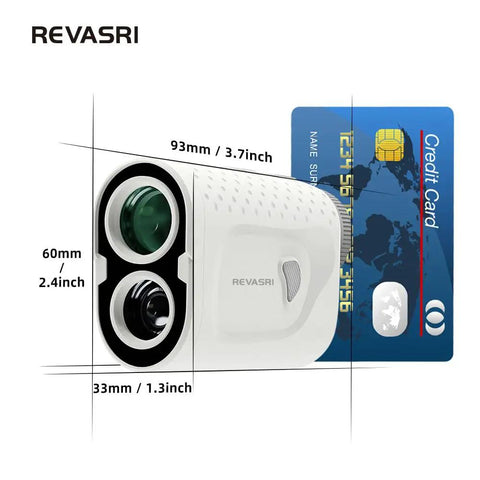 Golf Range Finder With Magnetic Mount Slope Compensation Flag Lock Vibration Measures In Yards Feet And Meters 1000 Yard Range