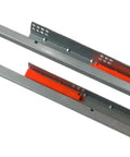 Full Extension Drawer Slides Pair With Press-To-Release Push Open Under Mount Rails, 20 Inch Long, 500MM, metal construction
