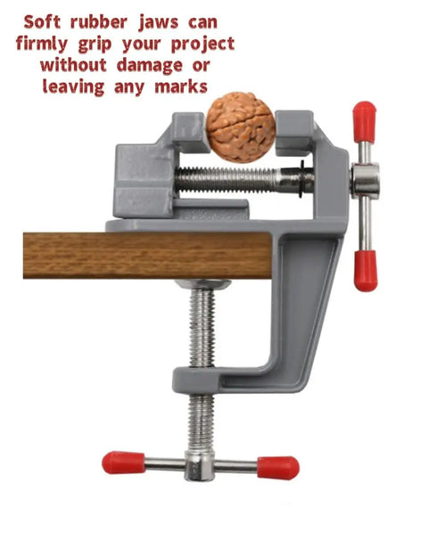 Mini Table Clamp Vise For Your Portable Workbench On The Go Small DIY Vise Aluminum Alloy Clamp Lightweight But Tough Easy Clamp