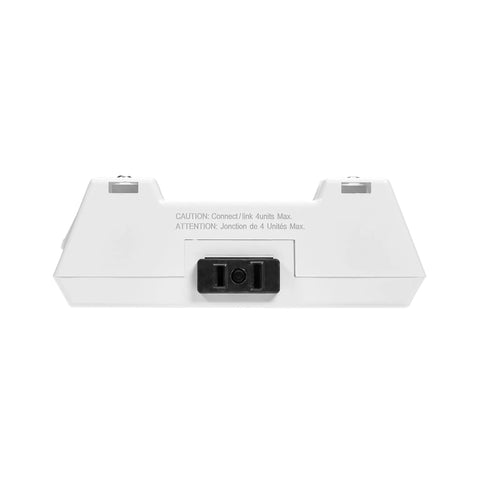 Back view of 2 Ft LED Shop Light Fixture For Garage And Workshop, 20W, 2500 Lumens, 5000K Daylight, linkable unit connection