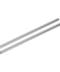 2 Pack 5mm Diameter 150mm Linear Motion Rod Shaft Guide Set Chrome Plated Case Hardened Steel For 3D Printers And CNC Machines High Precision Rails With Smooth Durable Performance, two rods