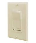LED Slide Dimmer Rocker Switch For No Fuss Easy Install 3 Way Or Single Pole Ivory Finish 600W Incandescent Max 150W dimmer switch