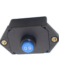 Circuit Breaker Components 171-2208 For Caterpillar CAT MH3037 Material Handler Replacement Part heavy-duty black breaker with blue 60 amp button