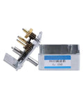 Heavy Duty Right Angle Worm Gear Reducer Delivering Hella Torque And Rock Solid Metal Gears For 6Mm D Shaft DC Geared Motor Kits. Metal gearbox with gears.