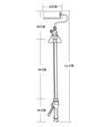 Game Changing Electric Paint Roller Brush With Long Extension Rod Auto Feed System for effortless wall and ceiling painting diagram.