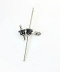 Front And Rear Differential Gear Set For RC Cars, Steel Gear Assembly With 12T Drive Gear, upgrade kit shown with shafts and gears