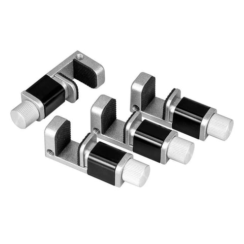 4 Pack Adjustable Screen Repair Clamp Kit For Phones And Tablets Includes Screen Fastening Clips And Screwdriver Tools Fits iPhone iPad Samsung And More Durable DIY Friendly Pro Grade Fixture For Precise Rear Glass And LCD Screen Work