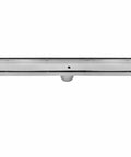 32 Inch Stainless Steel Linear Shower Drain Kit With Tile Insert Grate No Sweat Install 9 GPM Water Flow Tile Ready Channel Drain For Modern Bathrooms