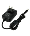 Pro Grade Guitar Pedal Power Supply Adapter 9V DC 1A 1000mA With Negative Tip Output, black adapter with cord and plug