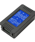 Hella Reliable Digital Voltmeter Ammeter Monitor With CT Sensor For Home Appliance Energy Tracking Straight Up Precision display showing voltage and current readings.
