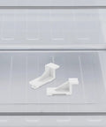 White Plastic Fridge Shelf Clips Set Of 10 For Freezers And Refrigerators, Sturdy Shelf Brackets For Home And Commercial Coolers