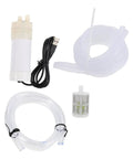 Portable Submersible Sump Pump With Built In Filter And Extended Drain Hose Heavy Duty Water Rig for Flood Clear with USB power and hoses.