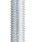 Tough As Nails Phillips Pan Head Machine Screws 1/4-28 By 2-1/2 Inch Zinc Plated Steel Fasteners, close-up view of screw