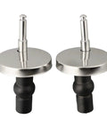 Two Pack Toilet Seat Hinges Top Fix Mountings Replacement Quick Release Screws Kit For Toilet Bathroom Accessories 4.7cm