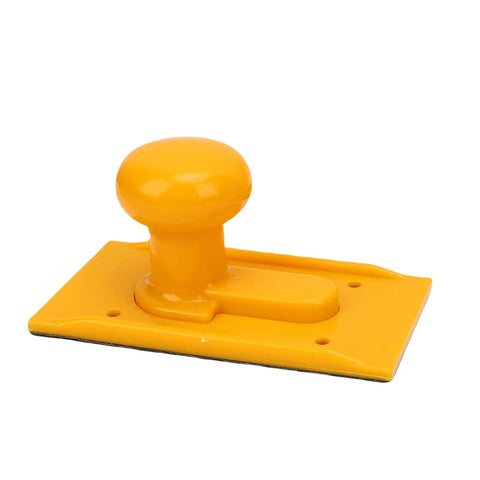 Rock Solid Two Piece Table Saw Push Stick And Router Push Block Kit featuring textured ABS plastic push block with ergonomic handle.