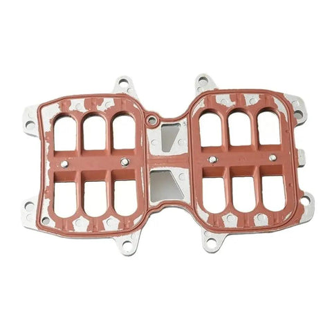 Heavy Duty Outboard Reed Valve Assembly For 2-Stroke E40X Models That Shuts Down Shifting Issues Fast And Lets You Cruise Like A Boss With Solid Gear And Simple Install. Brown metal reed valve assembly for 2-stroke E40X outboard engine repair.