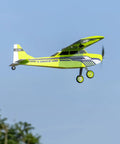 Balsa Wood RC Plane Kit With 32 Inch Wingspan Laser Cut Unassembled Training Aircraft For Adults flying on a clear day