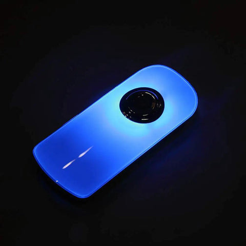 Motion Sensor Plug-In Night Light 2 Pack 3-in-1 Emergency Light Rechargeable Auto Sensing Wall Mount Blue LED Torch Energy Saving