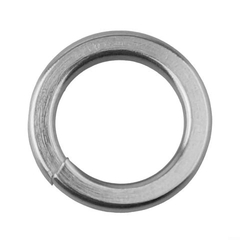 Spring Lock Washers Set 304 Stainless Steel Anti Loosening Spiral Design For Heavy Vibration Built To Last Real Tough Hardware 9 Size Assortment For Auto Marine Machinery Home Projects, stainless steel washer close-up