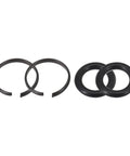 Professional Grade Impact Wrench Retainer Ring Kit With Sealed O Rings Two Pack includes two clips and O-rings for pneumatic tools.