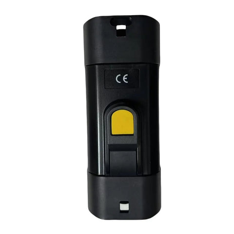 No Sweat Gb-T To Type-2 Ev Charging Adapter 32-Amp 3-Phase Ac Evse Charger with yellow button, IP54 waterproof, black housing.