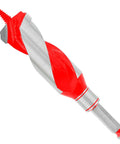 Auger Bit for Wood and Nail-Embedded Wood by Diablo, 1-1/2 In Diameter, 7/16 In Hex Shank, visible red and silver design