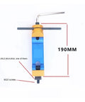 Built Like A Tank Cnc Work Stop Locator With M16 Positioner For Universal Micrometer Adjustments On Milling Machines showing 190MM length and M10 screw.