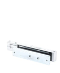Heavy Duty 600 Lb Electromagnetic Door Lock With Bond Sensor And LED, Anodized Aluminum Housing, 12/24 VDC Selectable