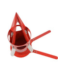 Beefy Big Bag Dispenser Unloader For Bulk Bags, Heavy Duty Feed Grain And Fertilizer, Rust Resistant Portable Unloader Tool For Farm, Warehouse And Home Use Red, red steel bulk bag unloader