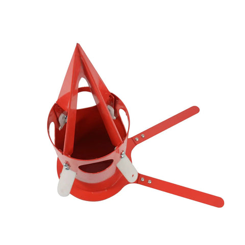 Beefy Big Bag Dispenser Unloader For Bulk Bags, Heavy Duty Feed Grain And Fertilizer, Rust Resistant Portable Unloader Tool For Farm, Warehouse And Home Use Red, red steel bulk bag unloader
