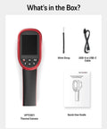 Pro Grade Handheld Infrared Thermal Camera With 240x240 TSIR Imaging and accessories in box