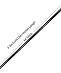 Vacuum Extension Wand Set One And A Quarter Inch 32mm Tubes Fourteen Point Seven Inch Long Three Piece Kit Fits One And A Quarter Inch Attachments