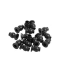 5.8mm Flanged Pivot Ball Set for Q and MT Series RC Cars, 16 Piece Replacement Hardware Built for Smooth Steering, Pro Grade Fit, Quick Install, Easy Maintenance, and Reliable Performance in Hobbyist and Racer Setups. black 5.8mm flanged pivot balls, 16-piece RC steering hardware