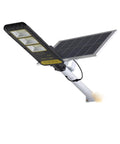 Outdoor Solar Flood Lights With Motion Sensor, IP67 Waterproof wall mount solar light with LED and solar panel.